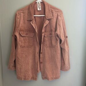 Sadie & Sage button up lightweight long sleeve